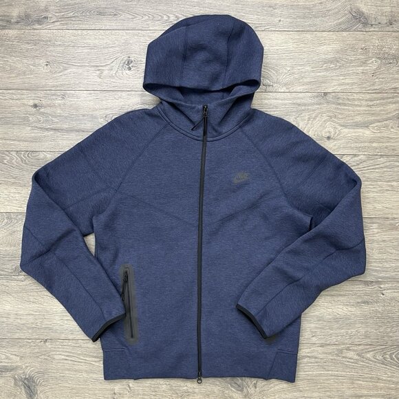 Nike Tech Fleece Jacket Size Medium Mens Windrunner Full Zip Hoodie $145